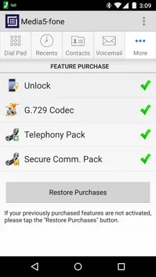 Media5-fone android App screenshot 0
