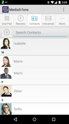 Media5-fone android App screenshot 3
